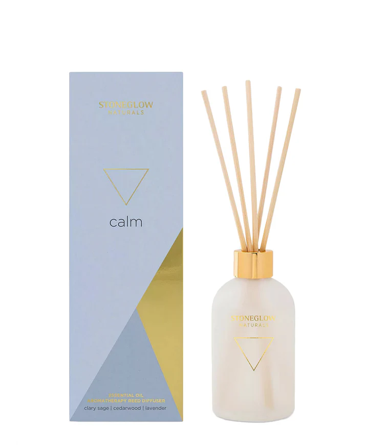 Stoneglow Candles Naturals Calm Diffuser Clary Sage, Cedarwood, Lavender 150 ml