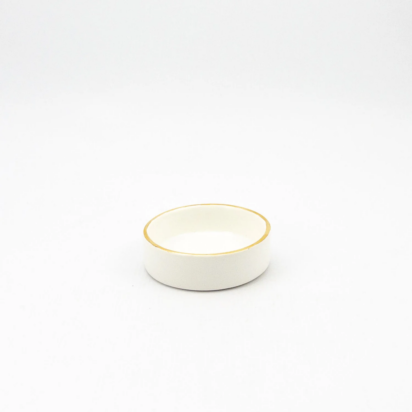 Ramekin C Gold Rim