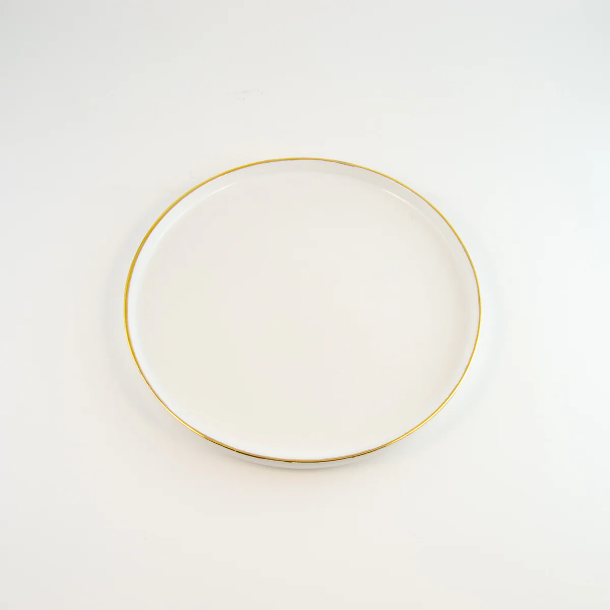 Kiki Side Plate Gold Rim